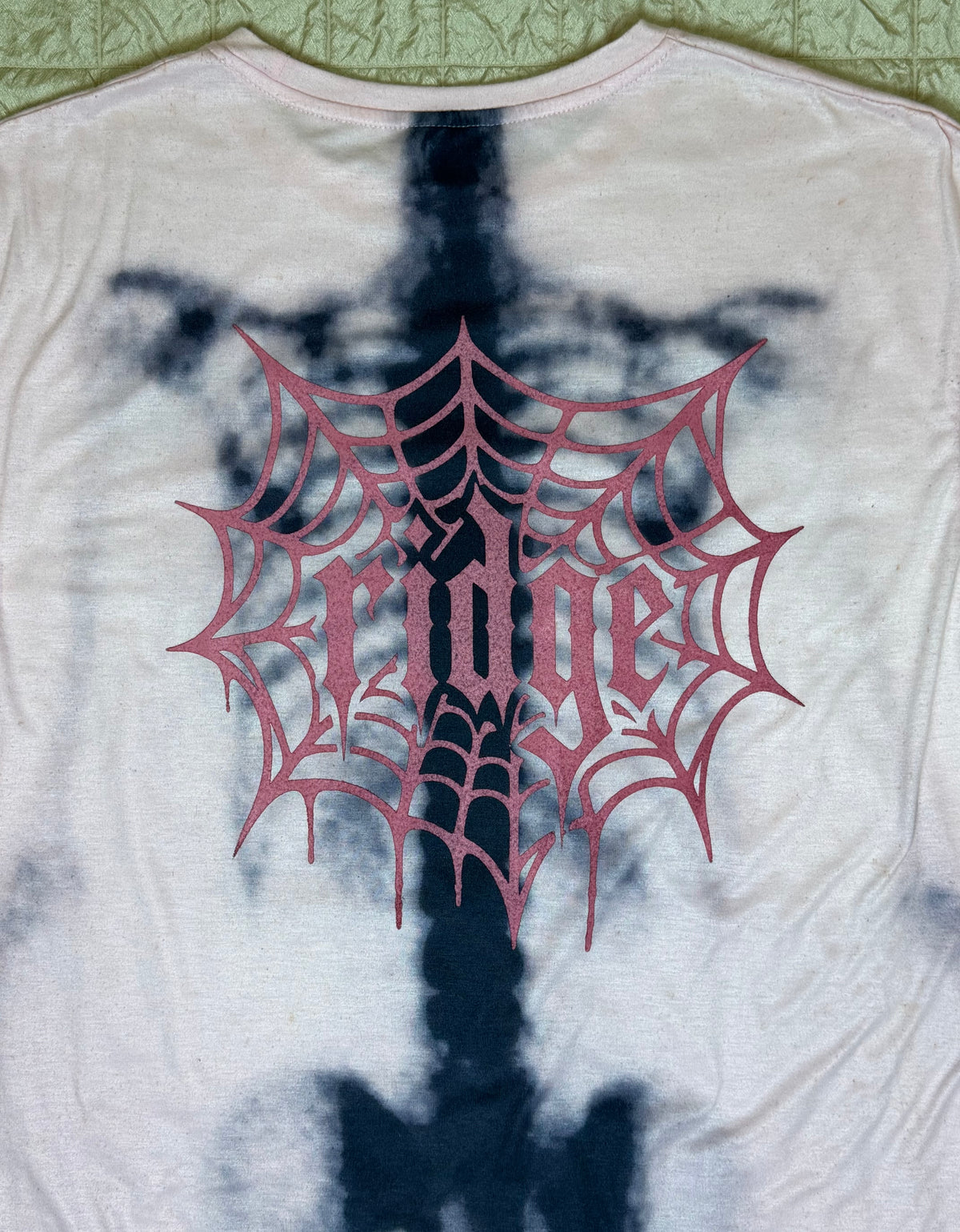 WEB BONES TEE-LARGE