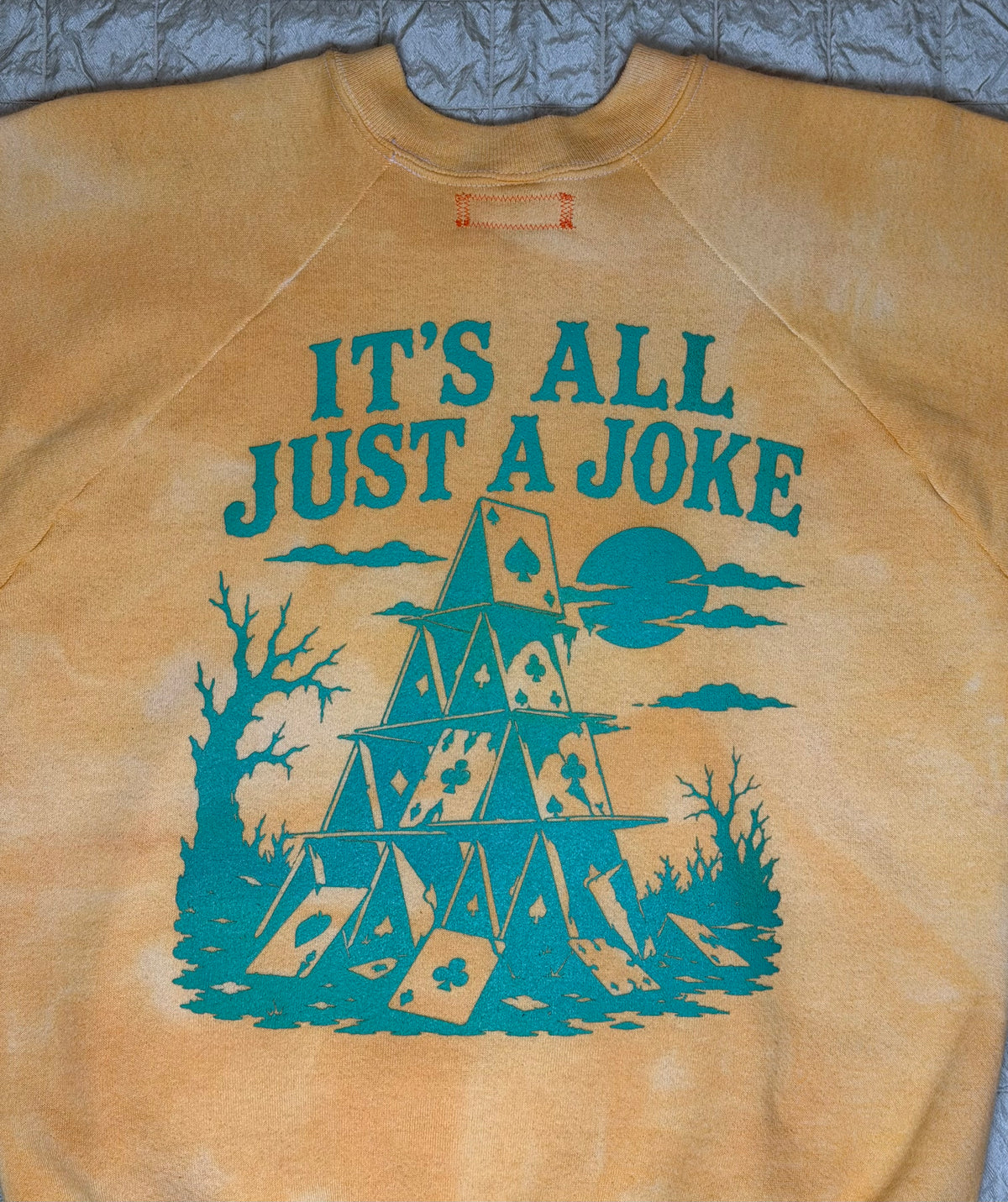 CREAM SODA CREWNECK-LARGE