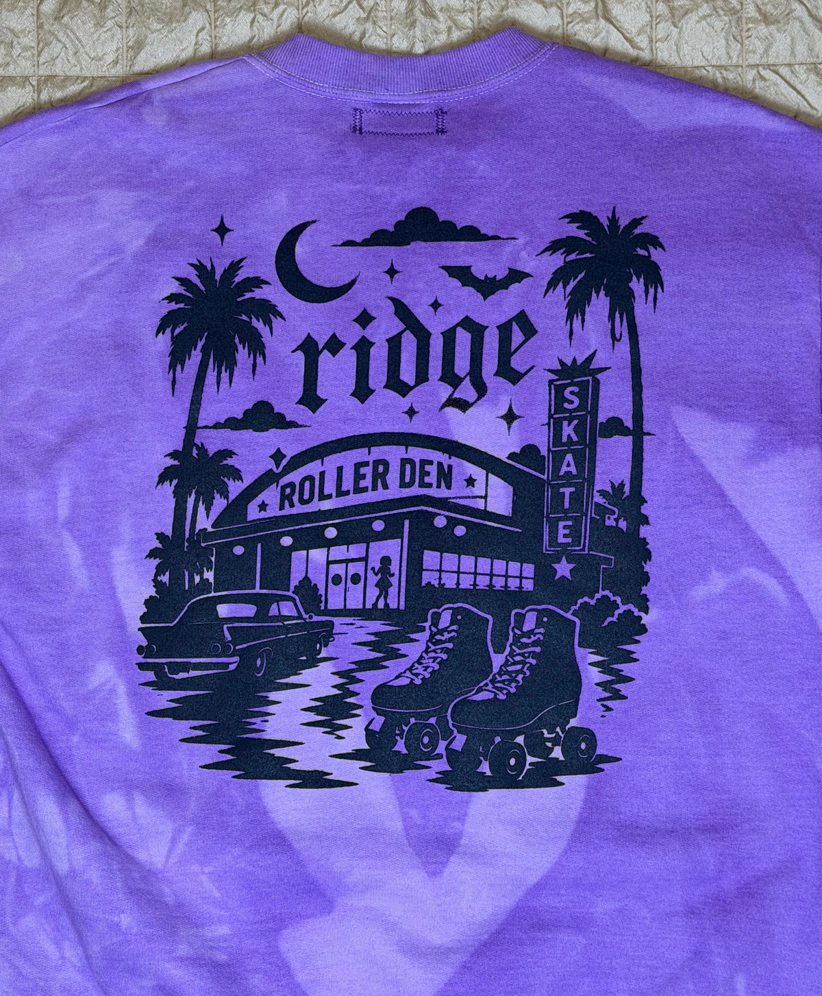 ROLLER DENIM CREWNECK-XL