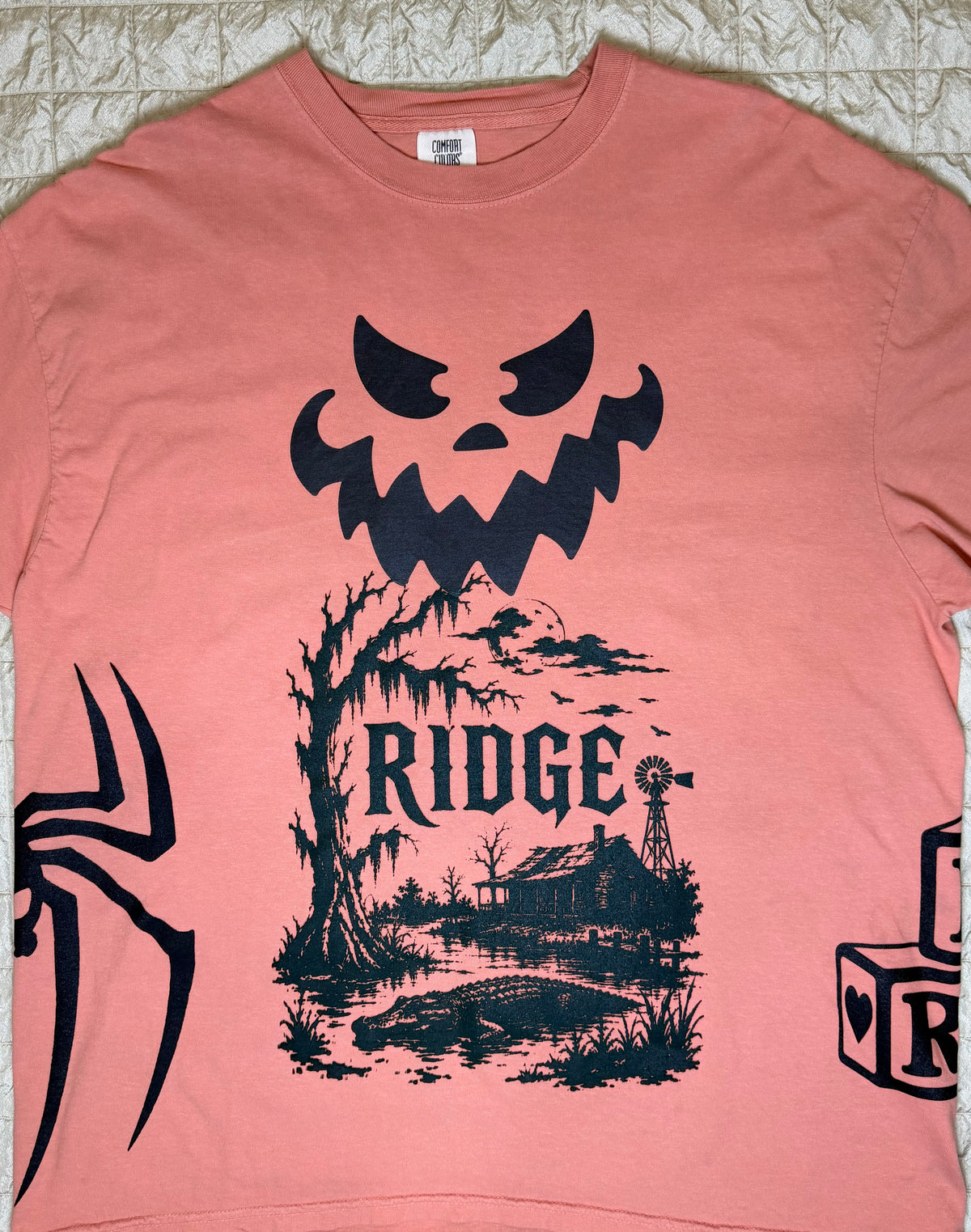 PUMPKIN BLOCK TEE-XXL