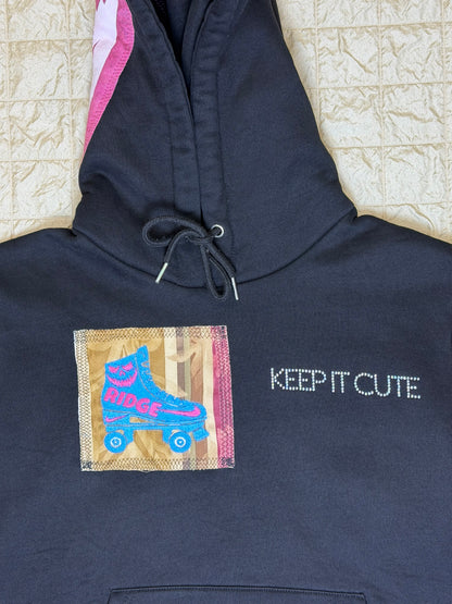 ROLLER SKATE HOODIE-WOMENS XS