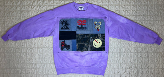 ROLLER DENIM CREWNECK-XL
