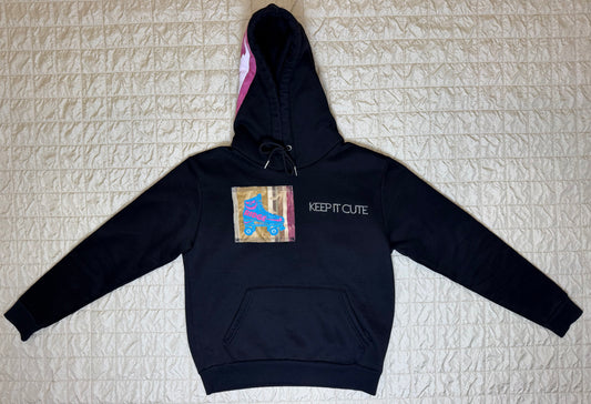 ROLLER SKATE HOODIE-WOMENS XS
