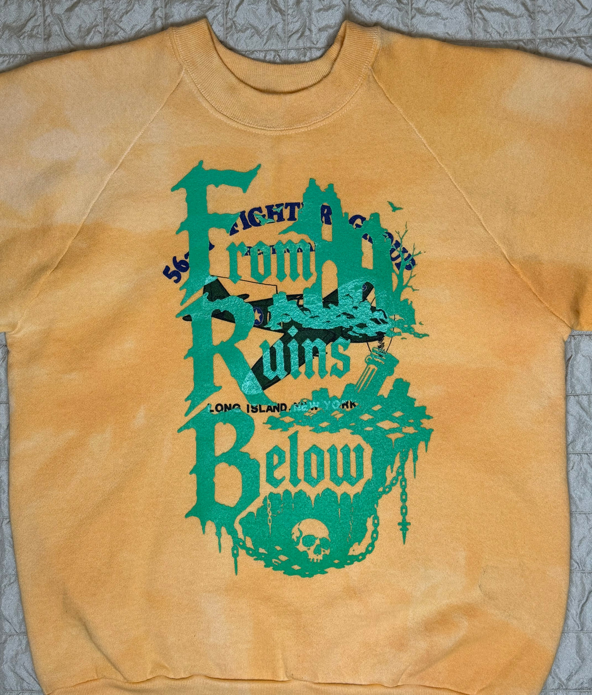 CREAM SODA CREWNECK-LARGE