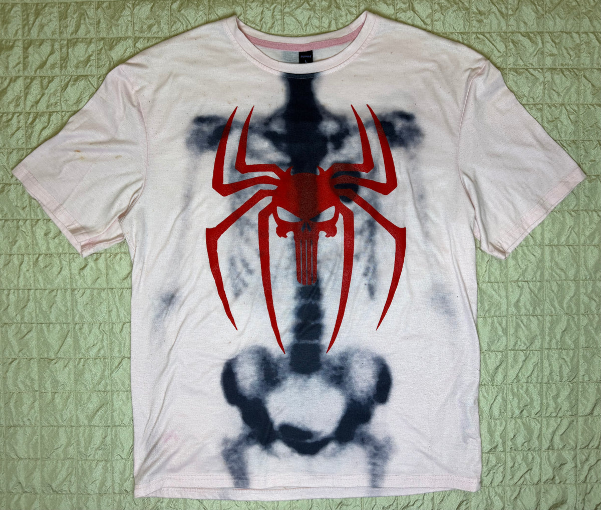 WEB BONES TEE-LARGE