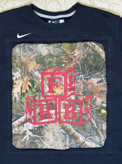 CAMO JOKE CREWNECK-MEDIUM