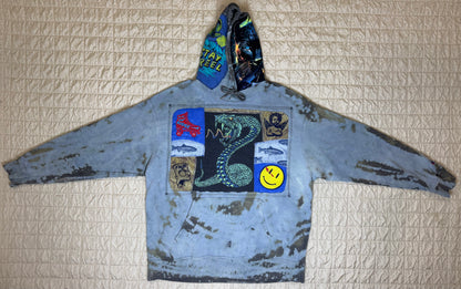 STAY REEL HOODIE-2XL