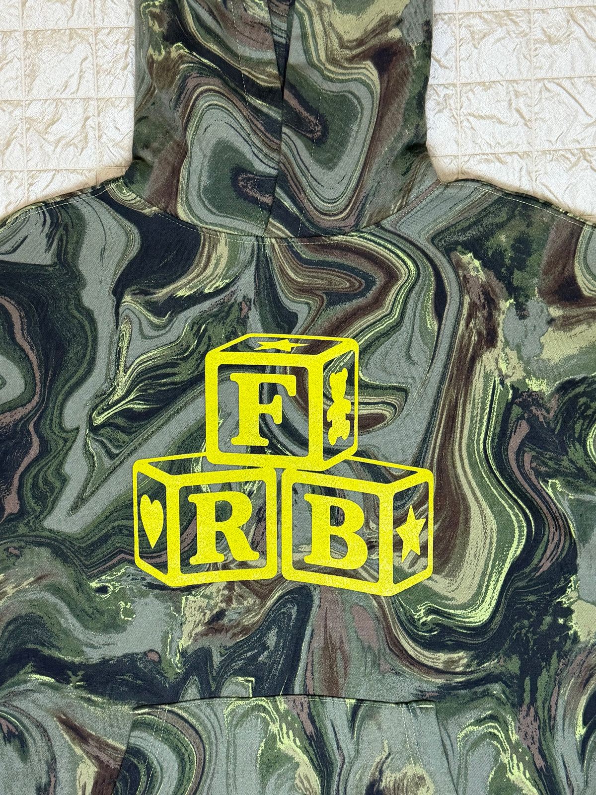 GROOVY BLOCKS HOODIE-OVERSIZED SMALL