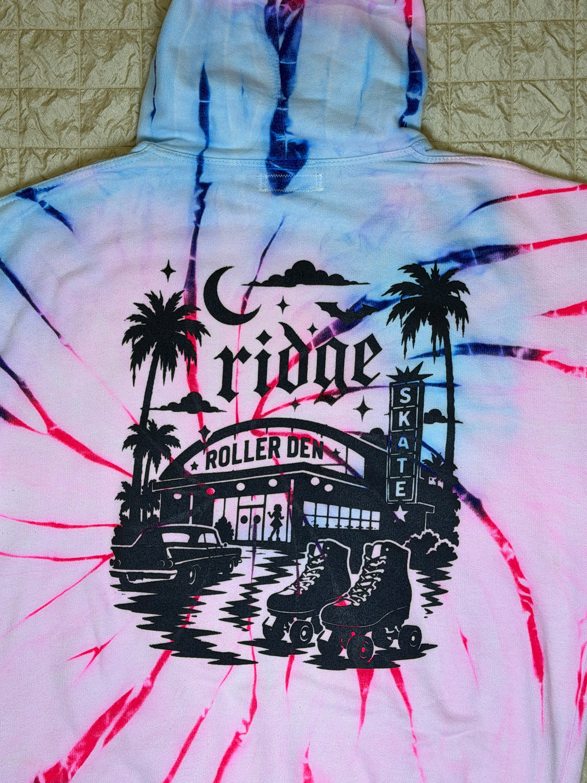 RIDGE ROLLER DEN HOODIE-WOMENS LARGE