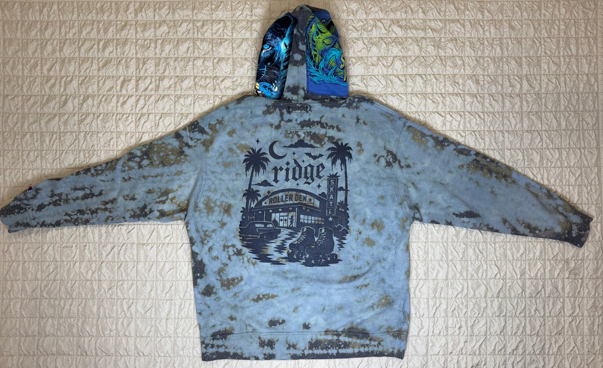 STAY REEL HOODIE-2XL