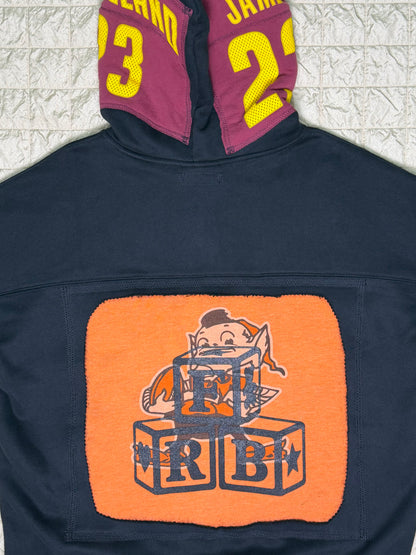 CLE ZIP-UP-BOXY FIT MEDIUM