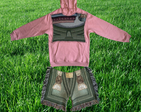 WATERMELON LANTERN SET - HOODIE-MEDIUM
SHORTS-LARGE