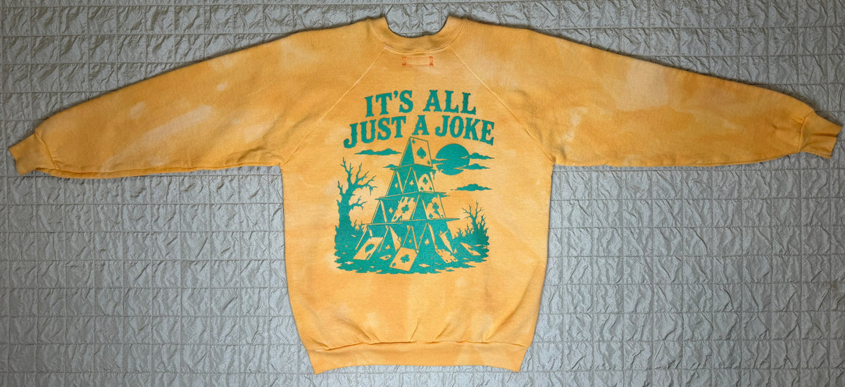 CREAM SODA CREWNECK-LARGE
