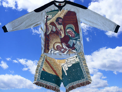 JESUS HOCKEY JERSEY SET - JERSEY-XXL
SHORTS-LARGE
