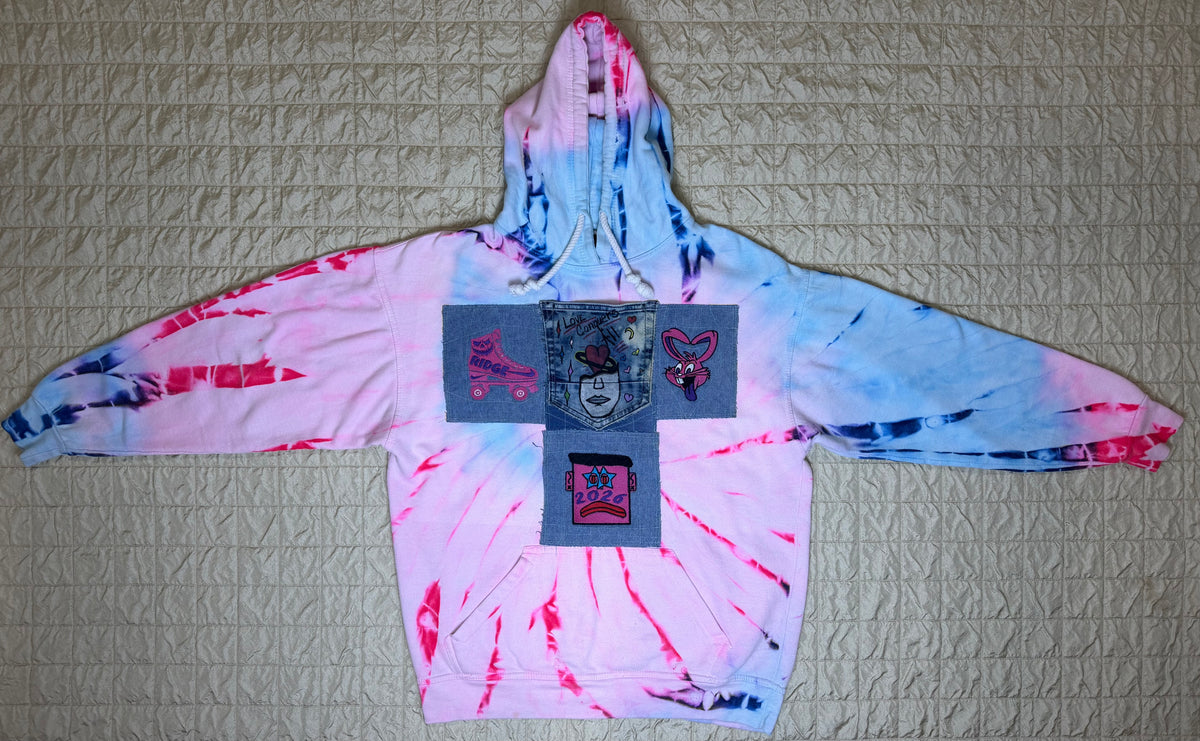 RIDGE ROLLER DEN HOODIE-WOMENS LARGE
