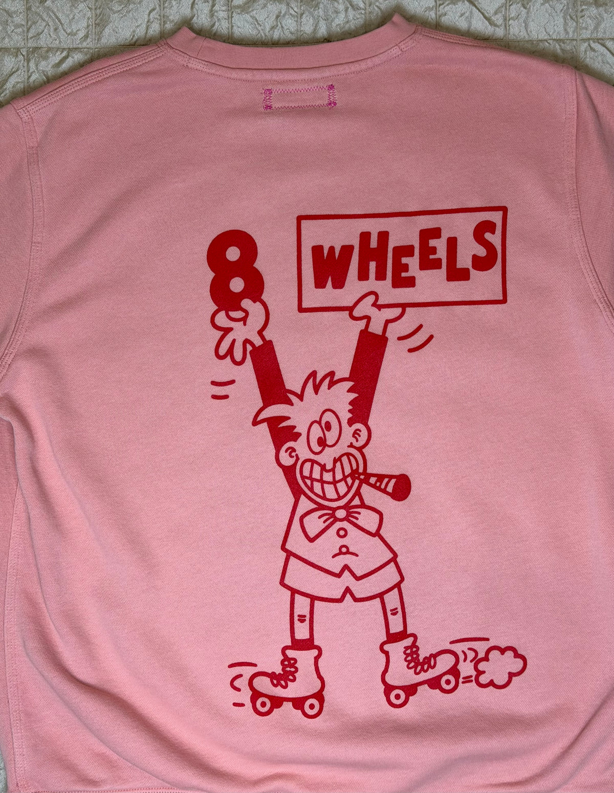 RIDGE 8 WHEELS CREWNECK-LARGE