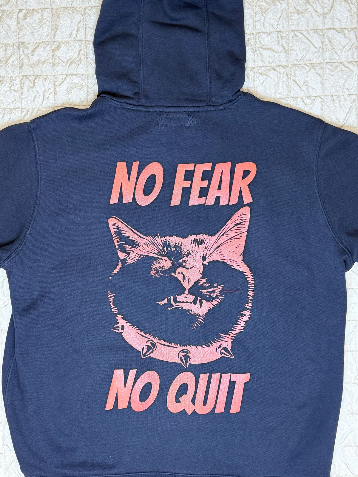 EMBROIDERY HOODIE-LARGE