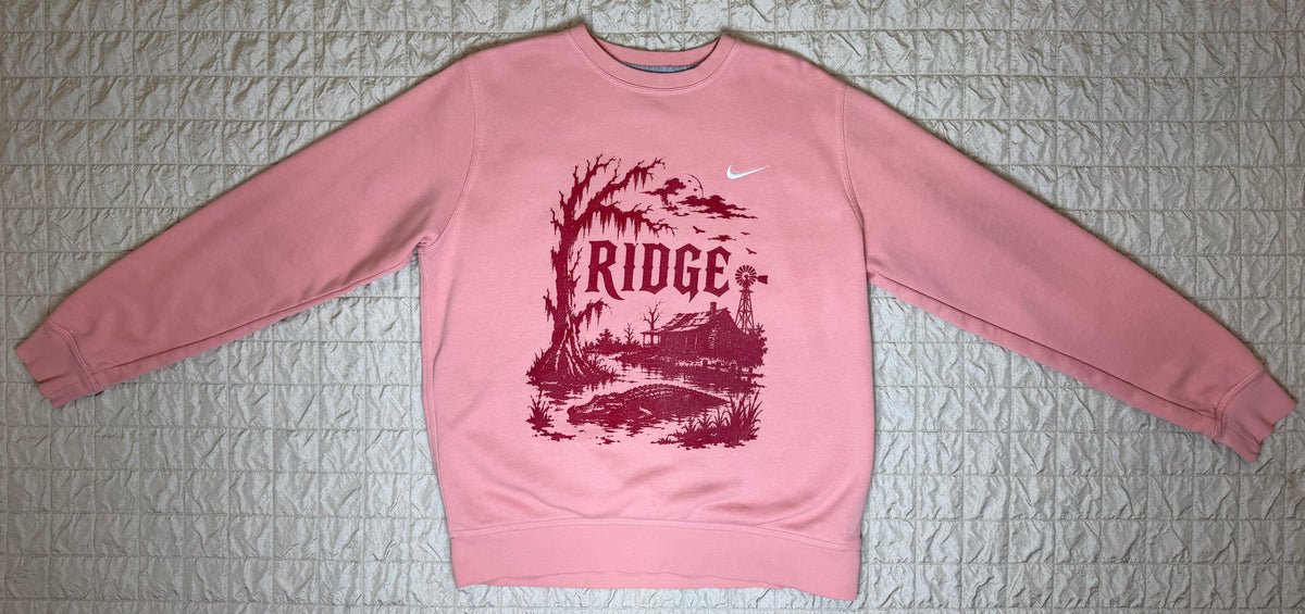 RIDGE 8 WHEELS CREWNECK-LARGE