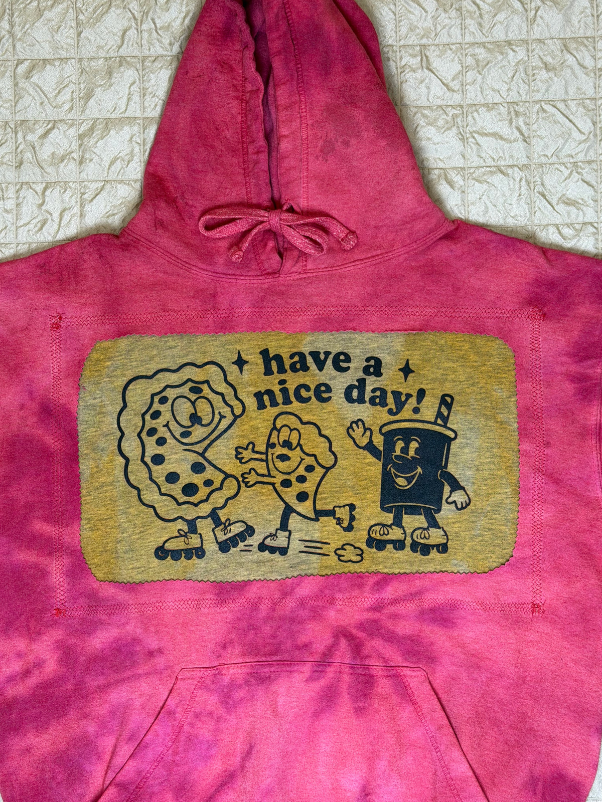 HAVE A NICE DAY HOODIE-MEDIUM