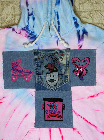 RIDGE ROLLER DEN HOODIE-WOMENS LARGE