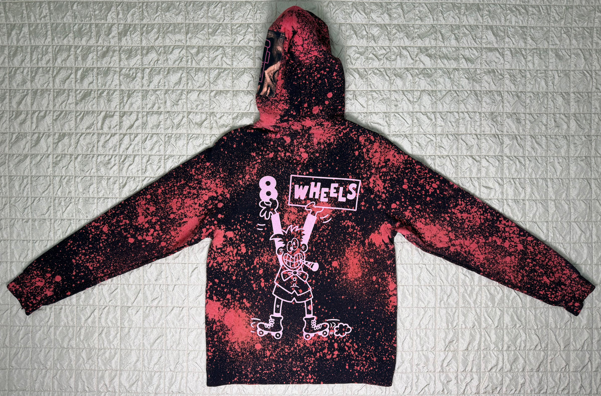8 WHEELS RIDGE HOODIE-MEDIUM