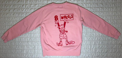 RIDGE 8 WHEELS CREWNECK-LARGE