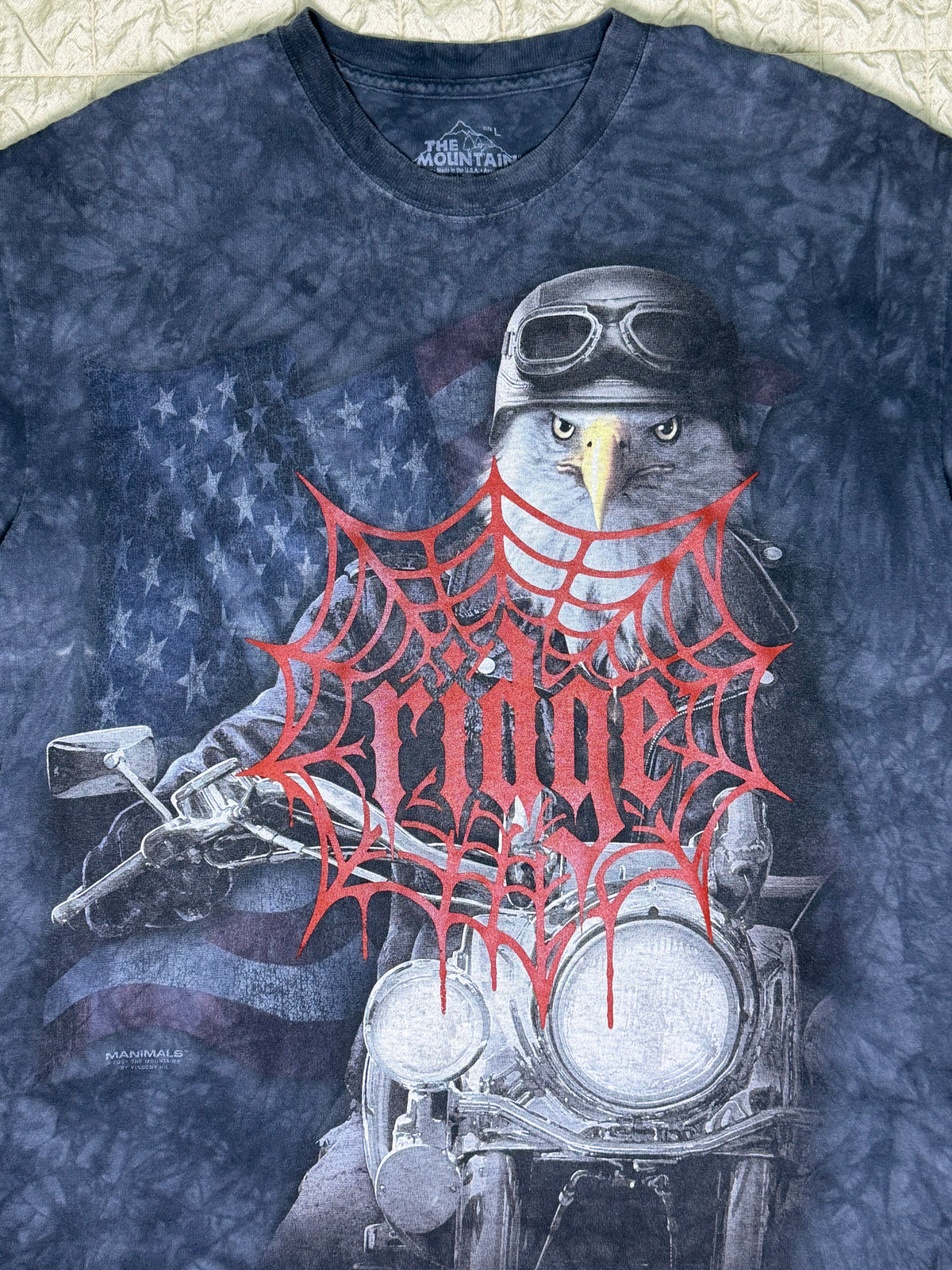 EAGLE RIDER TEE-LARGE