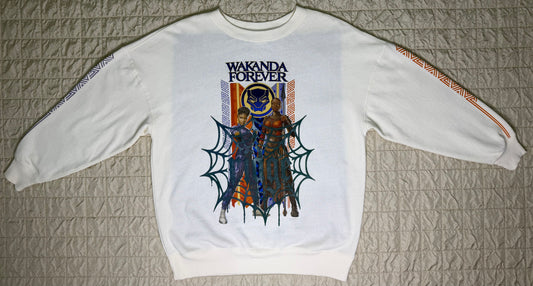 WAKANDA PATCHWORK CREWNECK-XL
