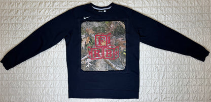 CAMO JOKE CREWNECK-MEDIUM