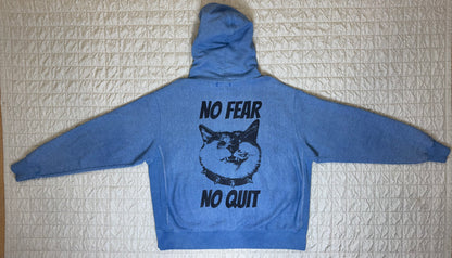 ORANGE BLOCKS HOODIE-XL